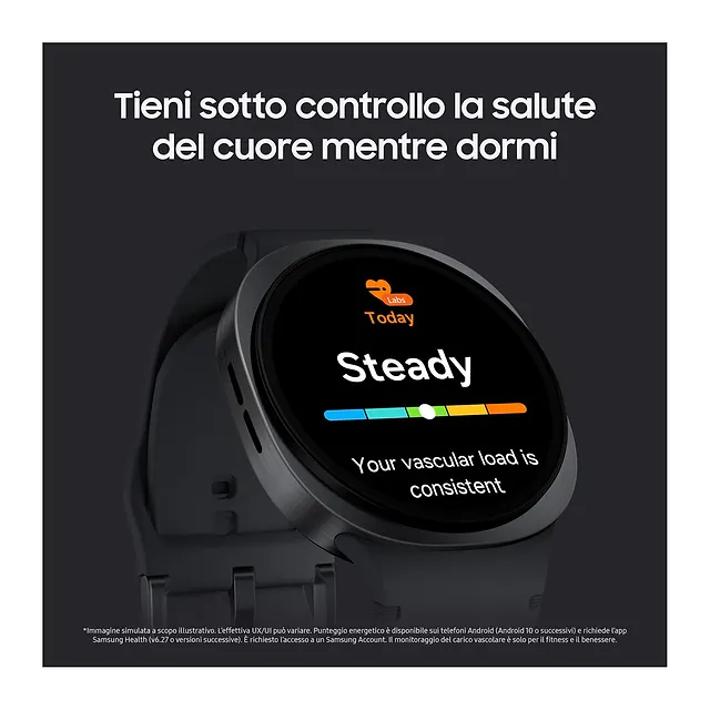 Samsung Galaxy Watch8 Graphite, vista 6