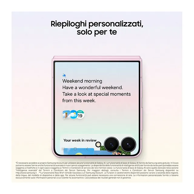 Samsung Galaxy Z Flip8 Graphite, vista 5