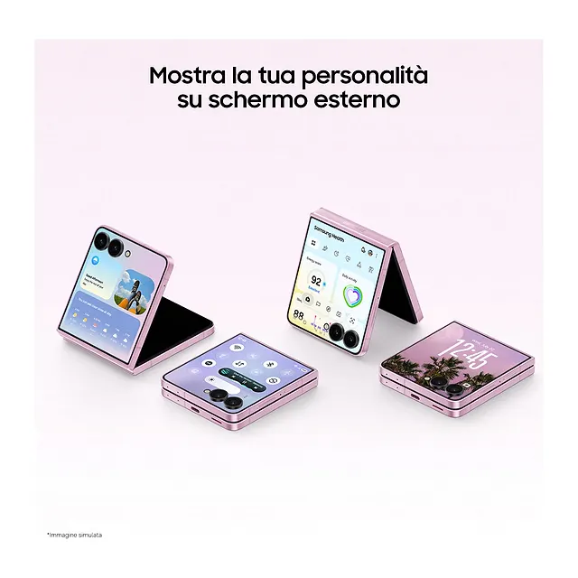 Samsung Galaxy Z Flip8 Graphite, vista 6