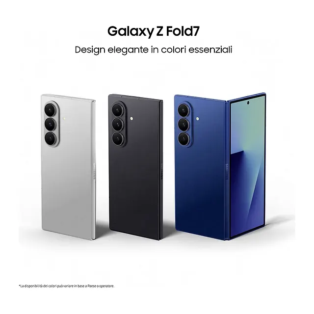 Samsung Galaxy Z Fold7 Jet Black, vista 3