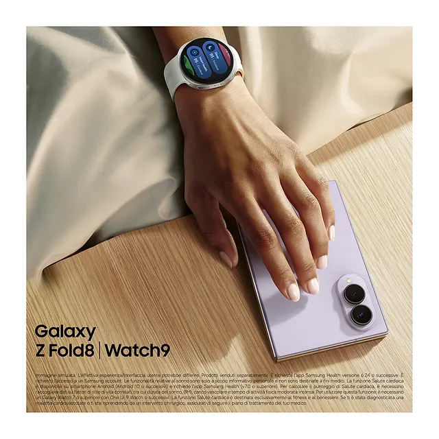 Samsung Galaxy Z Fold8 Graphite, vista 6