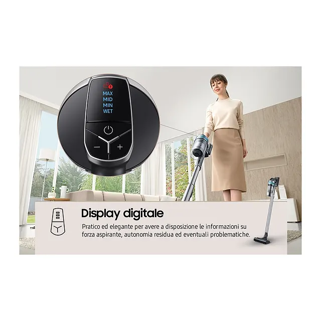 Samsung Jet 75E Pet 200W VS20B75AGR1, vista 6