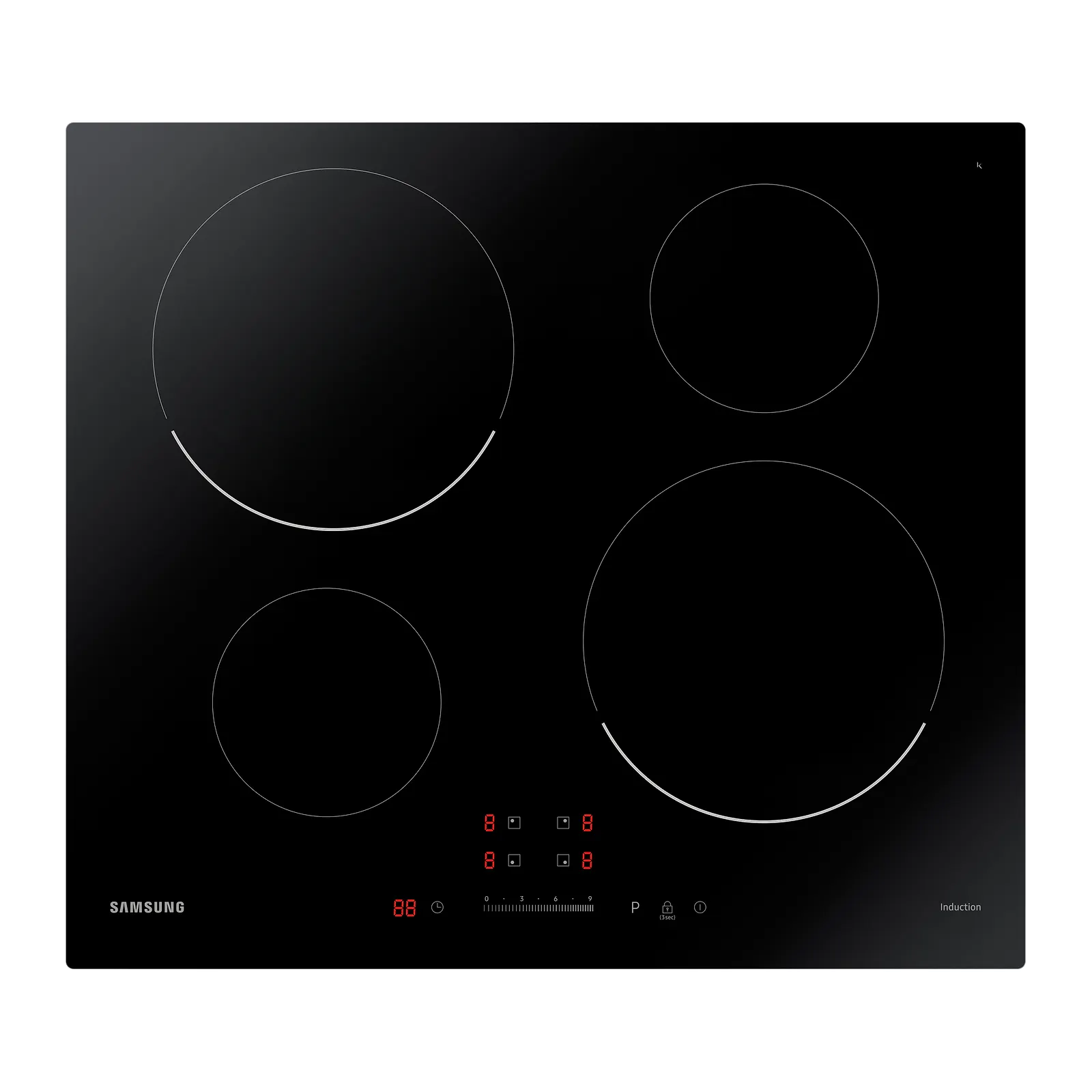 Samsung Piano cottura a induzione 59 cm NZ64T3707AK