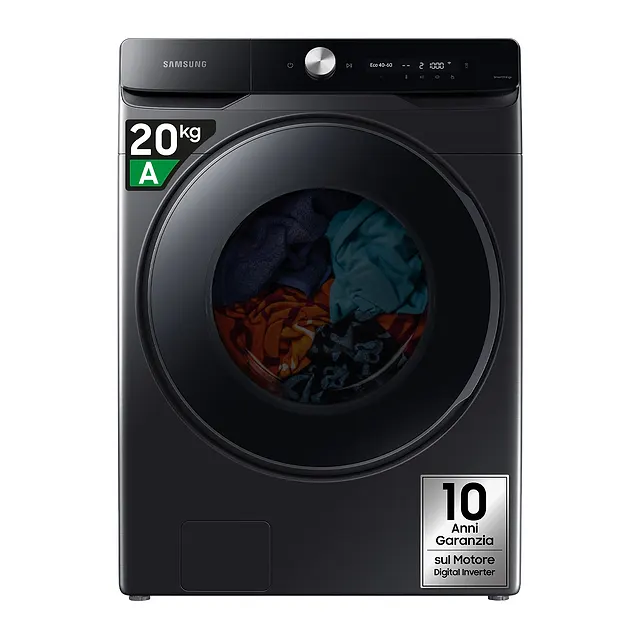 Samsung Lavatrice 20 kg WF20DG8650BV, vista 2