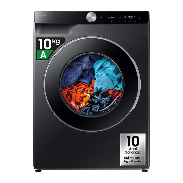 Samsung Lavatrice 10 kg WW10FG6U94LB, vista 2