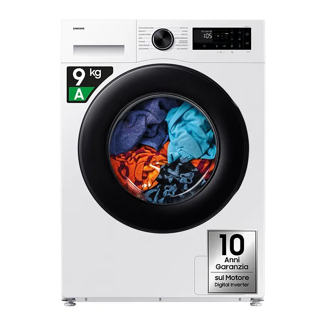 Samsung Lavatrice 9 kg WW90DG5G34AEET, vista 2