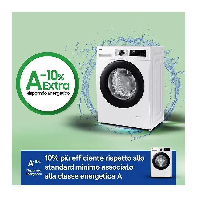 Samsung Lavatrice 9 kg WW90DG5G34AEET, vista 5
