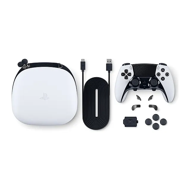 Sony Interactive Entertainment DualSense Edge Controller wireless Bianco, vista 3
