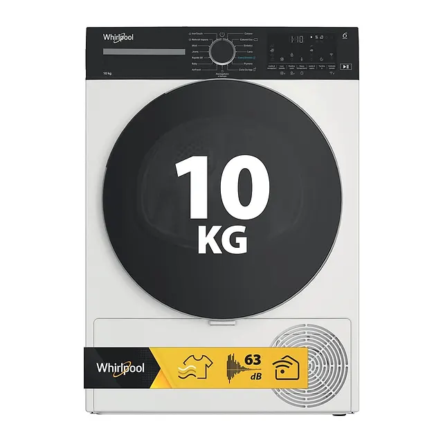 Whirlpool Asciugatrice a pompa di calore 10 kg C WD 104M WBS IT, vista 2