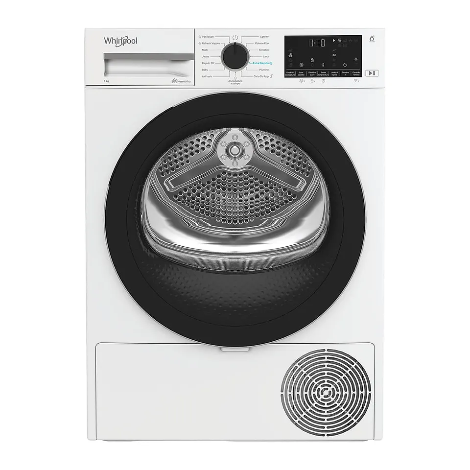 Whirlpool Asciugatrice a pompa di calore 9 kg C WD R49M WBS IT
