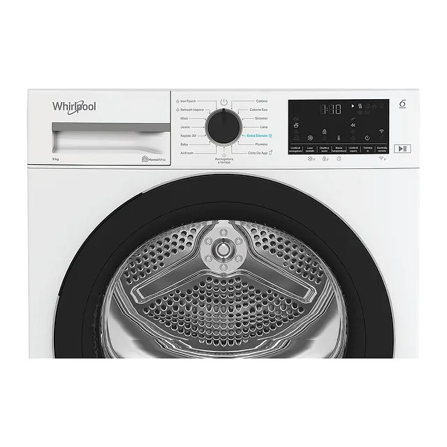 Whirlpool Asciugatrice a pompa di calore 9 kg C WD R49M WBS IT, vista 6