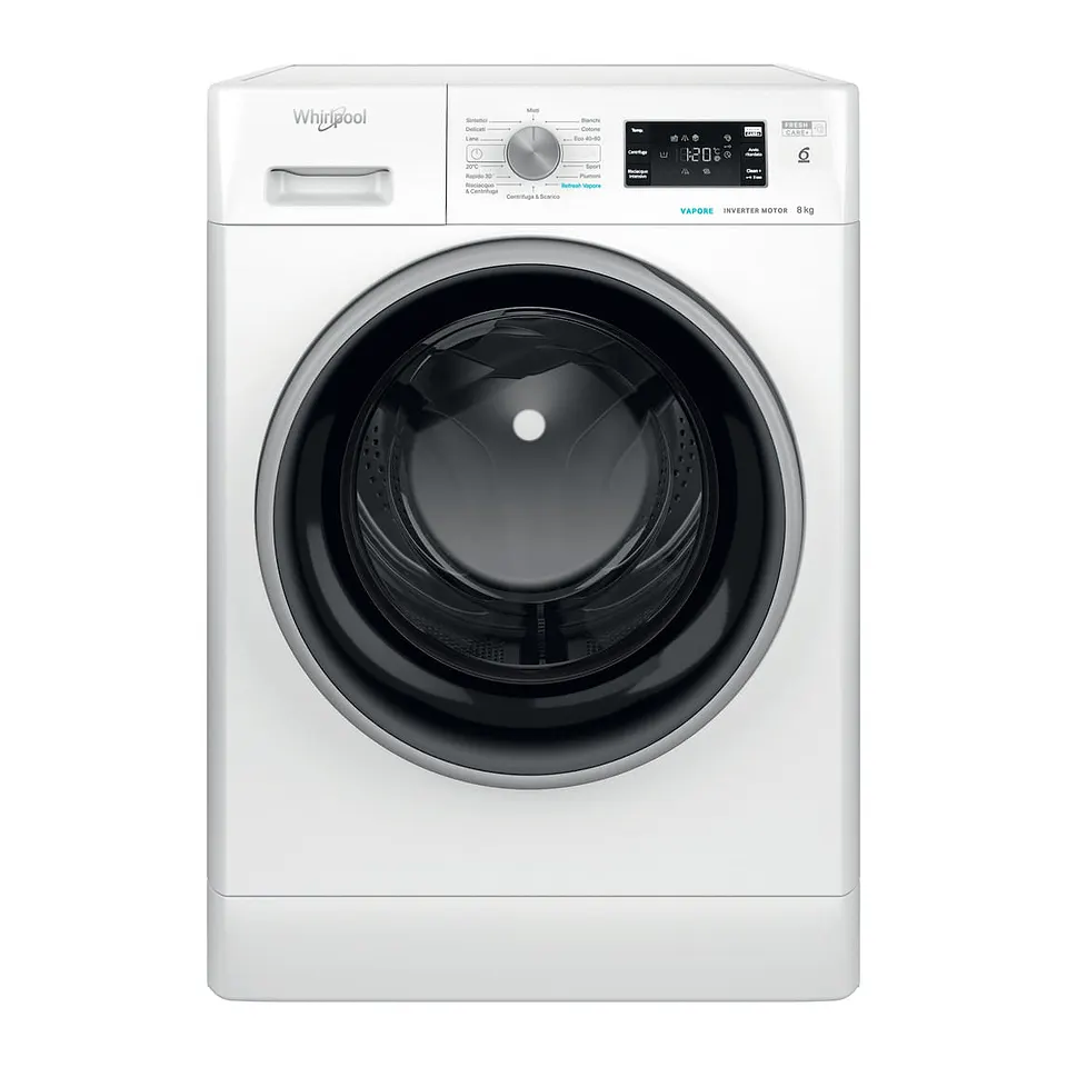Whirlpool Lavatrice 8 kg FFB 848 BSV IT