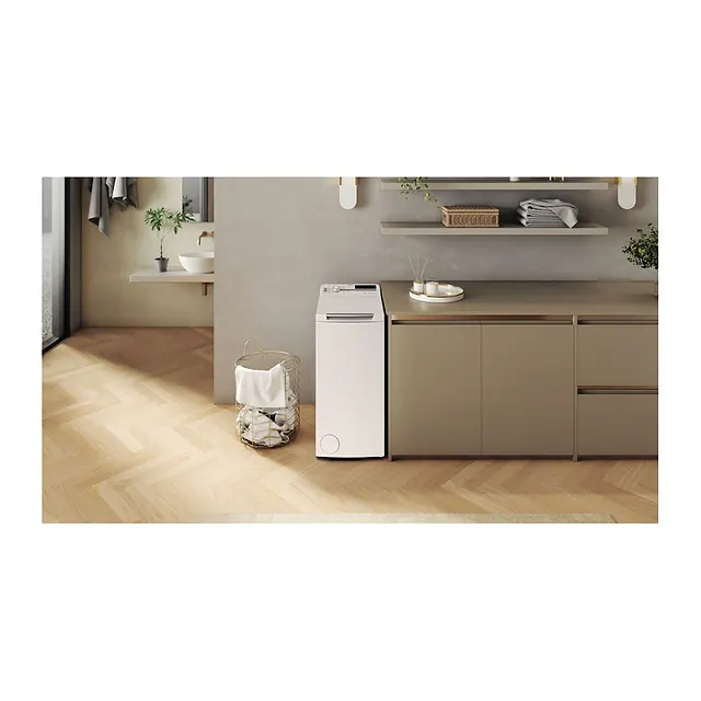 Whirlpool Lavatrice a carica dall'alto 6 kg TDLR P66 BS IT, vista 4