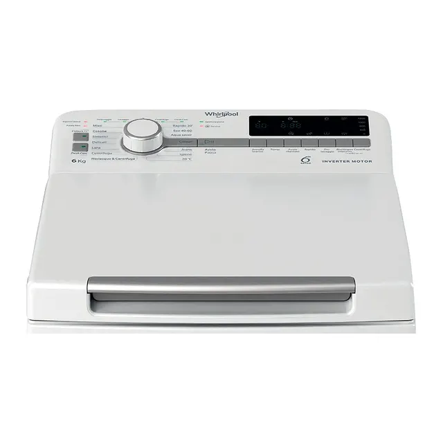 Whirlpool Lavatrice a carica dall'alto 6 kg TDLR P66 BS IT, vista 5