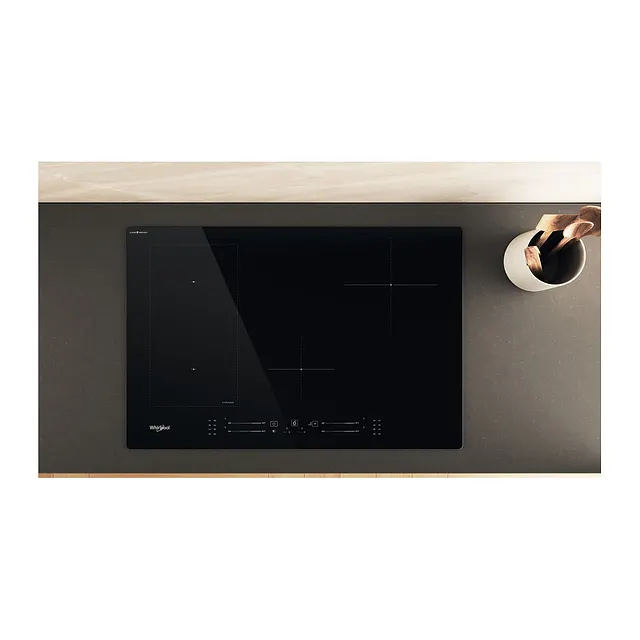 Whirlpool Piano cottura a induzione 77 cm WL S2177 CPNE, vista 5