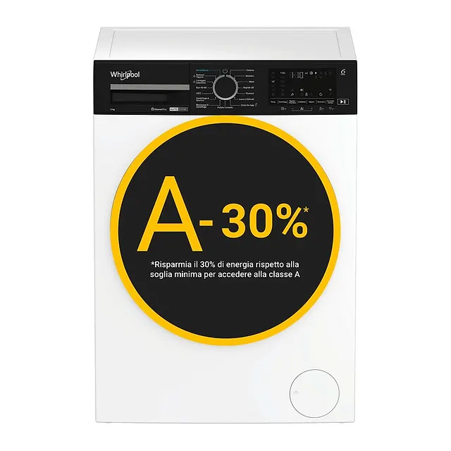 Whirlpool Lavatrice 9 kg WPM 99W ADS IT, vista 2